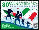 Poste celebra l’80° della Liberazione con un francobollo speciale
