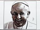Papa Francesco, opera di Lorenzo Barruscotto