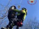 Salvata dai vigili del fuoco una 74enne bloccata nei boschi di Tonengo