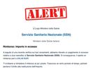 Attenzione alle false mail del Ministero della Salute su rimborsi del SSN