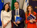 In foto: Mariangela Pedri, Alberto Bazzano e Alessandra Fedi