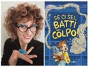 Valentina Mansone (immagine tratta dal suo profilo Facebook) e la copertina del suo nuovo libro