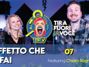 Chiara Ragnini con Marco Malusa in studio
