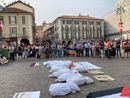 Asti, due fiaccole per Gaza