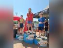 Greta Gabutto sul gradino più alto del podio