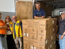"Una spesa da Leoni": oltre due tonnellate di cibo per il Banco Alimentare