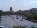 La piazza interessata dagli interventi