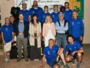 Foto di gruppo con la sindaca di Cantarana Roberta Franco e il vicesindaco di Ferrere Federico Pino Foto di gruppo con la sindaca di Cantarana Roberta Franco e il vicesindaco di Ferrere Federico Pino