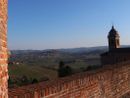 Una veduta dal castello di Castelnuovo Calcea Una veduta dal castello di Castelnuovo Calcea