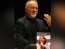 Giorgio Faletti e, nel riquadro, Renata Sorba Giorgio Faletti e, nel riquadro, Renata Sorba