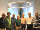 La costituzione del network: da sx L. Giordanino, M. Perolino, F. Marchese, U. Uberti, F. Gabbi, G.De Monte, G. Righini