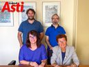 In foto: Michela Daddio, Ausilia Quaglia, Simone Nosenzo e Davide Borrino In foto: Michela Daddio, Ausilia Quaglia, Simone Nosenzo e Davide Borrino