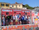 In foto: il podio delle squadre al campionato italiano Major