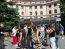 I presidio dei precari davanti al tribunale di Asti I presidio dei precari davanti al tribunale di Asti