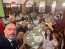 Il sindaco Maurizio Rasero con l'Orchestra Giovanile Golden Sail