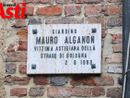Targa commemorativa dedicata a Mauro Alganon (ph. Efrem Zanchettin) Targa commemorativa dedicata a Mauro Alganon (ph. Efrem Zanchettin)