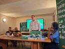 Il presidente Bussone nel corso del suo intervento