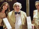 Il presidente Renzo Gai con Clara Ferretti (a sin.) e Carmen Giuffrida