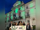 Il Comune di Asti illuminato di verde nel 2023
