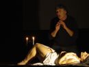 Aldo Delaude e Laura Scaringella in una immagine di scena Aldo Delaude e Laura Scaringella in una immagine di scena
