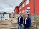 Gabusi e Vitello di fronte alla scuola Primaria Gabusi e Vitello di fronte alla scuola Primaria
