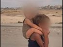 Una delle immagini simbolo dell'esodo da Gaza City Una delle immagini simbolo dell'esodo da Gaza City