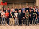I ventuno fantini che correranno il Palio (Merphefoto) I ventuno fantini che correranno il Palio (Merphefoto)
