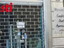 Il bar dopo la chiusura imposta dalla Questura di Asti