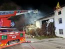Interventi di soccorso sul luogo dell'esplosione - Ph. Vigili del fuoco Interventi di soccorso sul luogo dell'esplosione - Ph. Vigili del fuoco