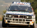 Una delle auto da rally che saranno protagoniste dell'evento