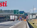 Isola d'Asti, proseguono i lavori sull’A33: chiusa la carreggiata in direzione Asti Isola d'Asti, proseguono i lavori sull’A33: chiusa la carreggiata in direzione Asti