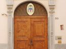 L'entrata del palazzo vescovile di Asti, sede della premiazione L'entrata del palazzo vescovile di Asti, sede della premiazione