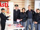 Un'immagine d'archivio della campagna antiviolenza della Polizia di Stato