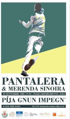 Alba, Merenda Sinoira e Pantalera storica venerdì 22 settembre in piazza Risorgimento
