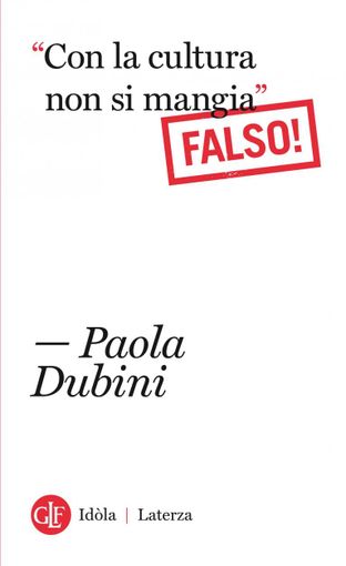 La copertina del libro di Paola Dubini