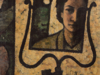 Un autoritratto dell'artista
