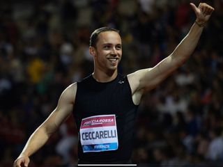 Gli azzurri Filippo Tortu e Samuele Ceccarelli