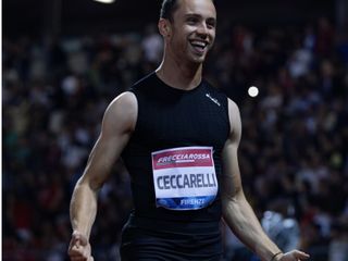Gli azzurri Filippo Tortu e Samuele Ceccarelli