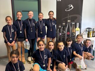 Alcune immagini delle premiazioni per gli atleti della Blue Roller Asti