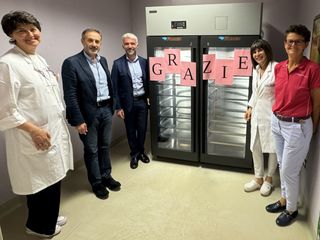 Da sinistra a destra: Anna Maria Toffano, Francesco Arena, Marcello Tucci, Katia Moffa e Roberta Broda