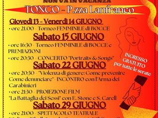 La locandina della rassegna