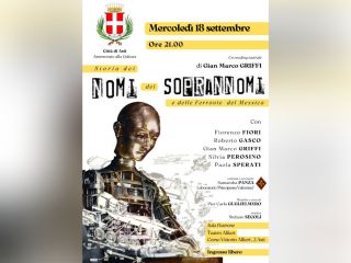 La locandina del reading teatrale