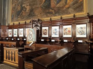 Le opere esposte presso la Sacrestia