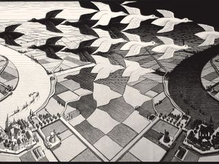 Alcune delle opere di Escher Alcune delle opere di Escher