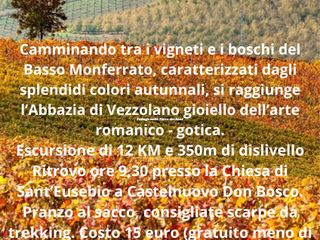 La locandina dell'escursione