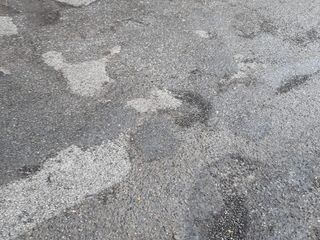 Alcune immagini dell'asfaltatura &quot;contestata&quot;