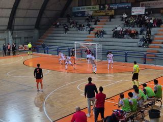 Alcuni momenti del match