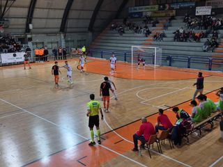 Alcuni momenti del match