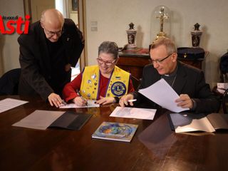 Le immagini della conferenza stampa e la firma delle convenzioni (Merphefoto)
