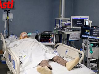 Esercitazione in Rianimazione ad Asti (MerfePhoto)